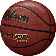 Rückansicht von Wilson REACTION PRO 295 Basketball brown