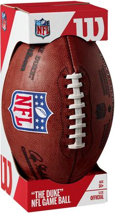 Wilson NFL DUKE Football brown