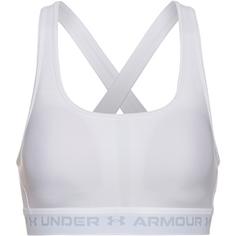 Under Armour PROJECT ROCK CROSSBACK Sport-BH Damen white