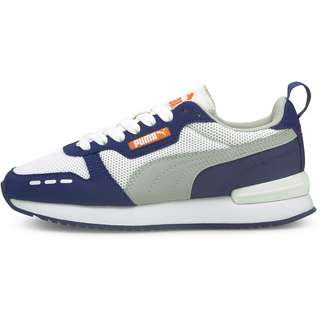 PUMA R78 JUNIOR Sneaker Kinder puma white-gray violet-elektro blue