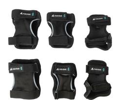 Rückansicht von ROLLERBLADE Skate Gear 3 Pack Protektorenset black