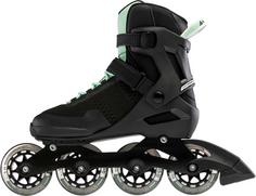 Rückansicht von ROLLERBLADE SPARK 84 W Inline-Skates Damen black-mint green