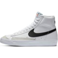 Nike BLAZER 77 Sneaker Kinder white-black-total orange