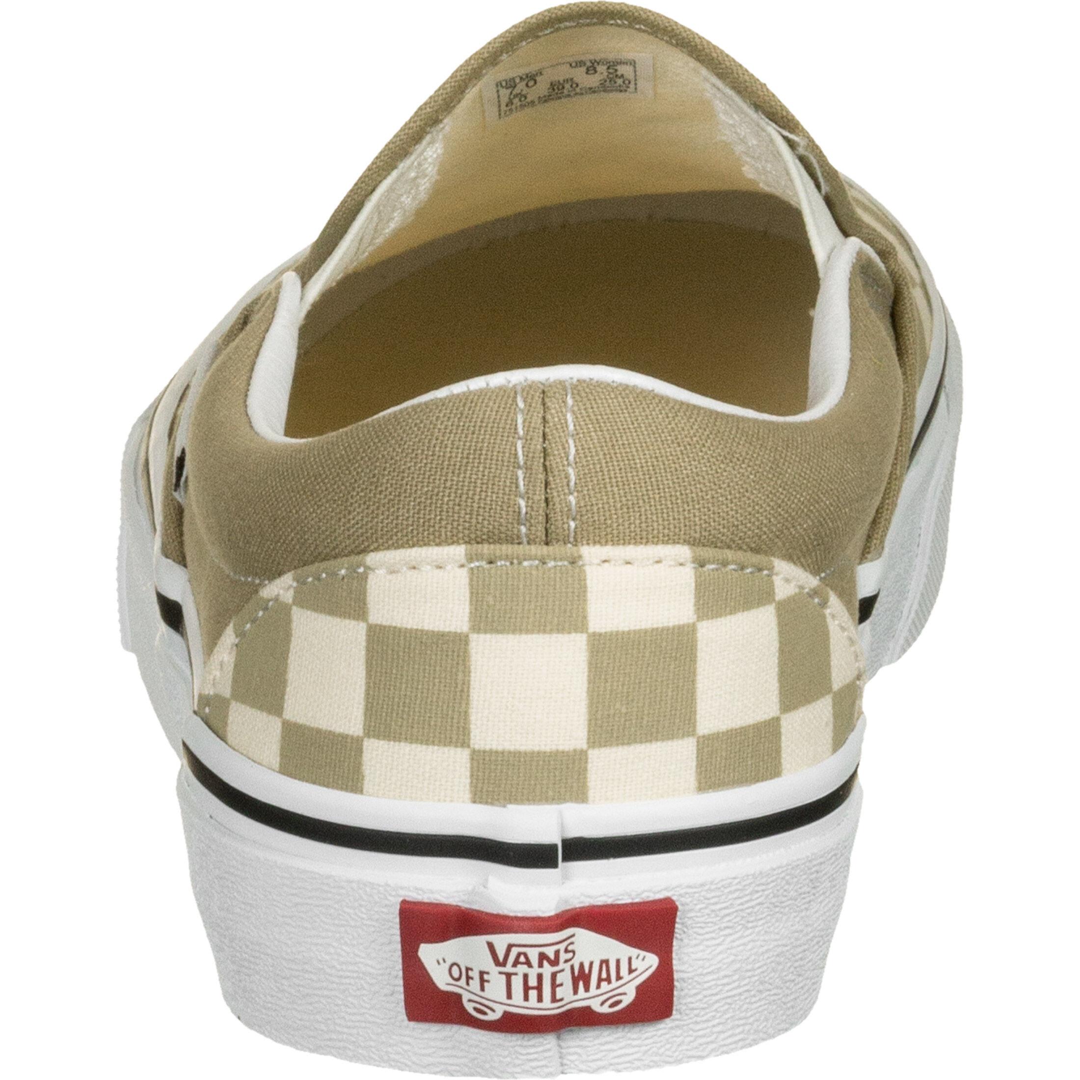 vans slipper beige