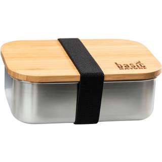 Basic Nature Bamboo 0,8 L Lunchbox silber