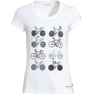 VAUDE Women's Cyclist T-Shirt V Funktionsshirt Damen white