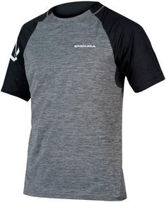 Endura SingleTrack Fahrradtrikot Herren zinn-grau