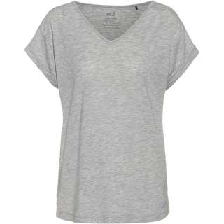 Jack Wolfskin CORAL COAST T-Shirt Damen light grey