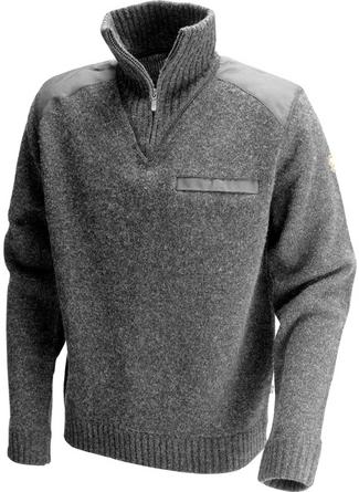 FJ&Auml;LLR&Auml;VEN Koster Strickpullover Herren dunkelgrau