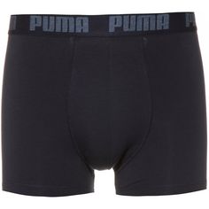 Rückansicht von PUMA Basic Boxershorts Herren navy