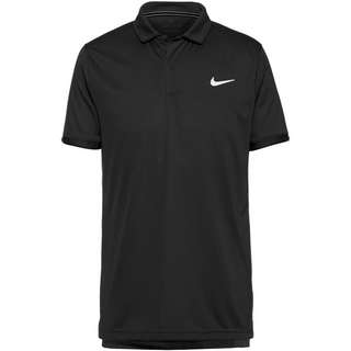 Nike DRY VICTORY Tennis Polo Herren black-white