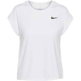 Nike Court Victory Tennisshirt Damen white-black
