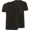 PUMA Crew Tee Shirt Doppelpack Herren - black