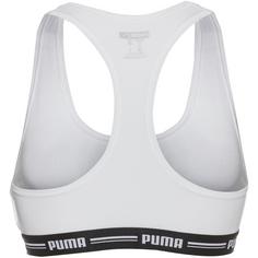 Rückansicht von PUMA Racer Back BH Damen white