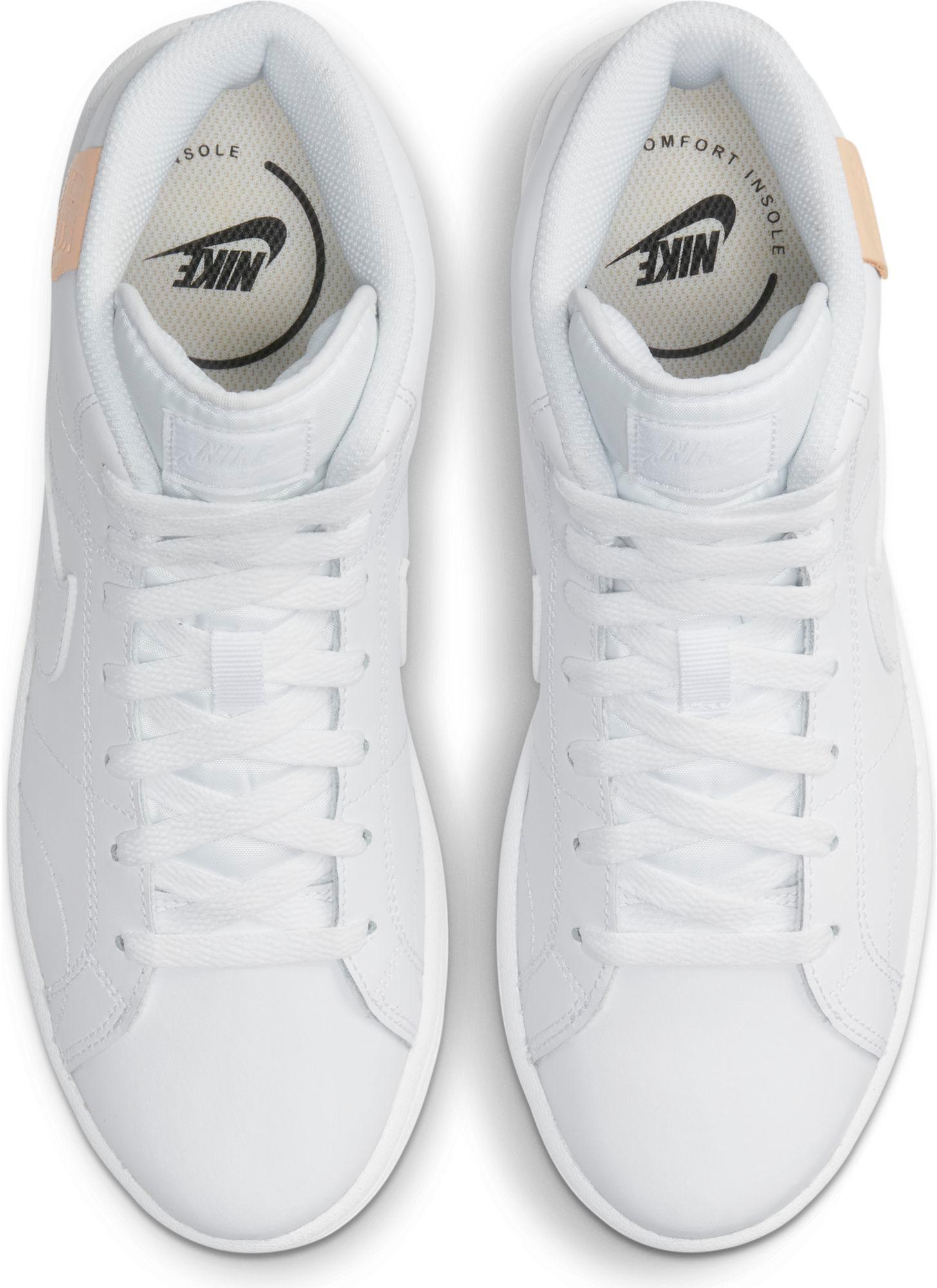 Decepcionado boleto Puede ser ignorado Nike Court Royale 2 Mid Sneaker Damen white-white im Online Shop von  SportScheck kaufen
