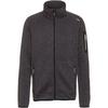 CMP Strickfleece Herren - nero-glacier