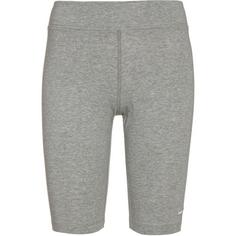 Nike NSW Essential Tights Damen dk grey heather-white
