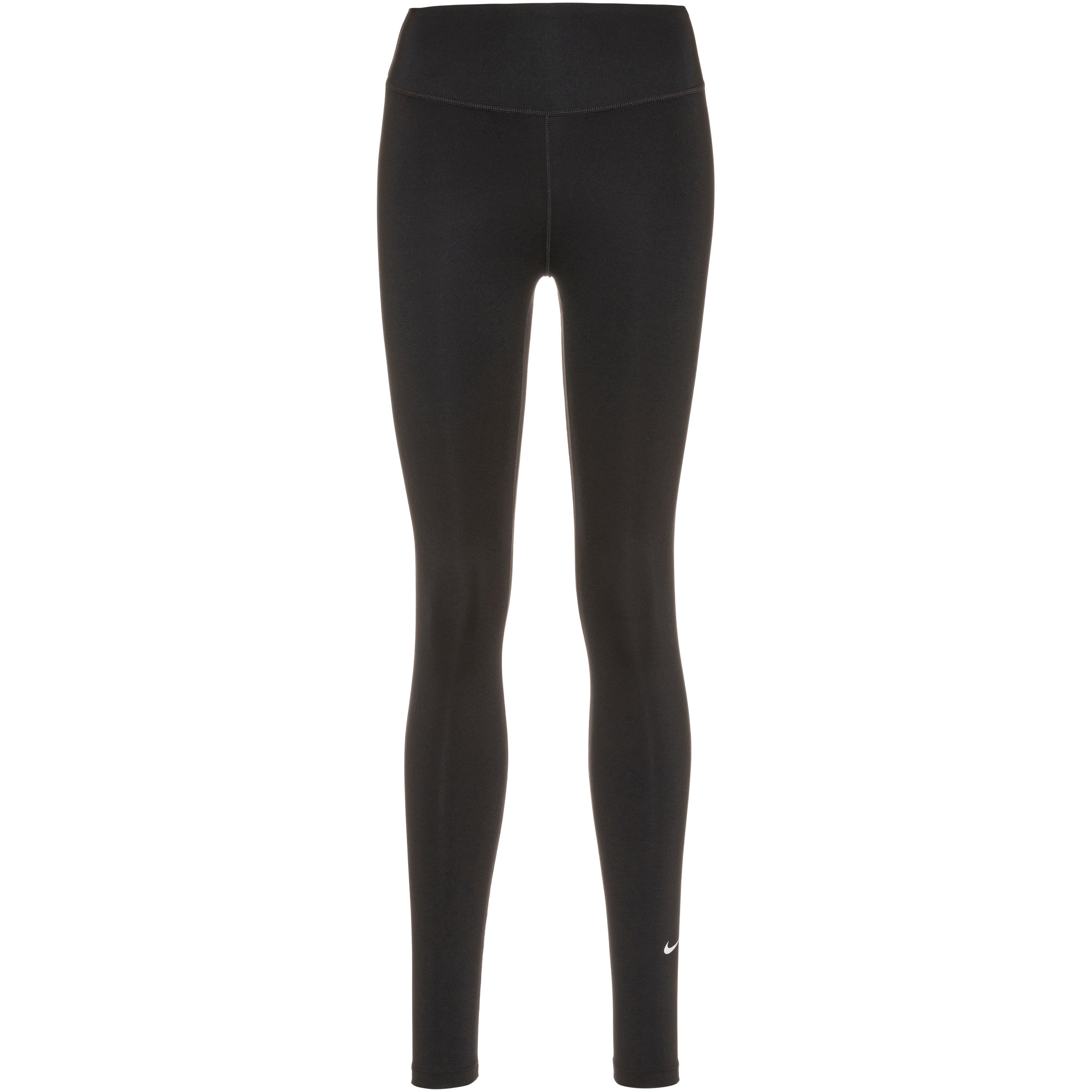 Nike Pro Dri Fit Tights Damen black-black-iron grey-white im Online Shop  von SportScheck kaufen