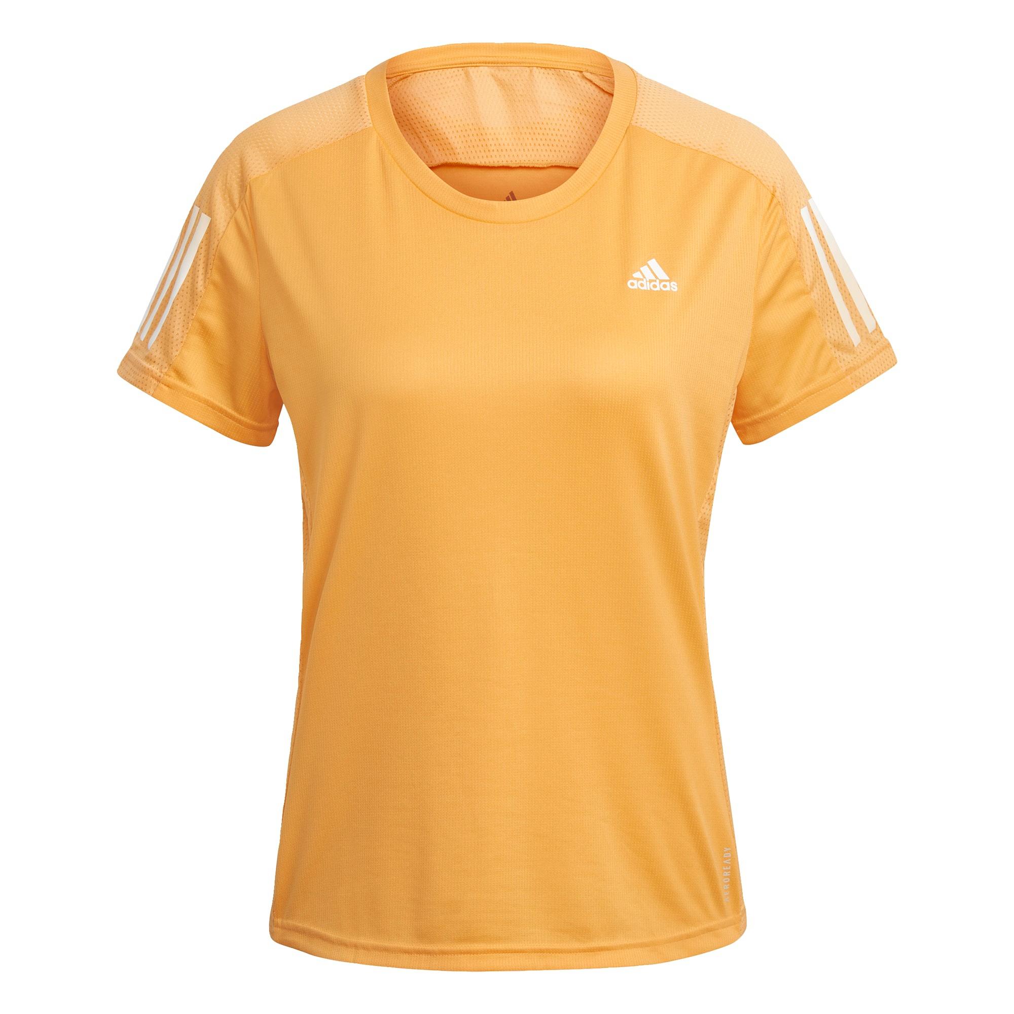 orange adidas shirt