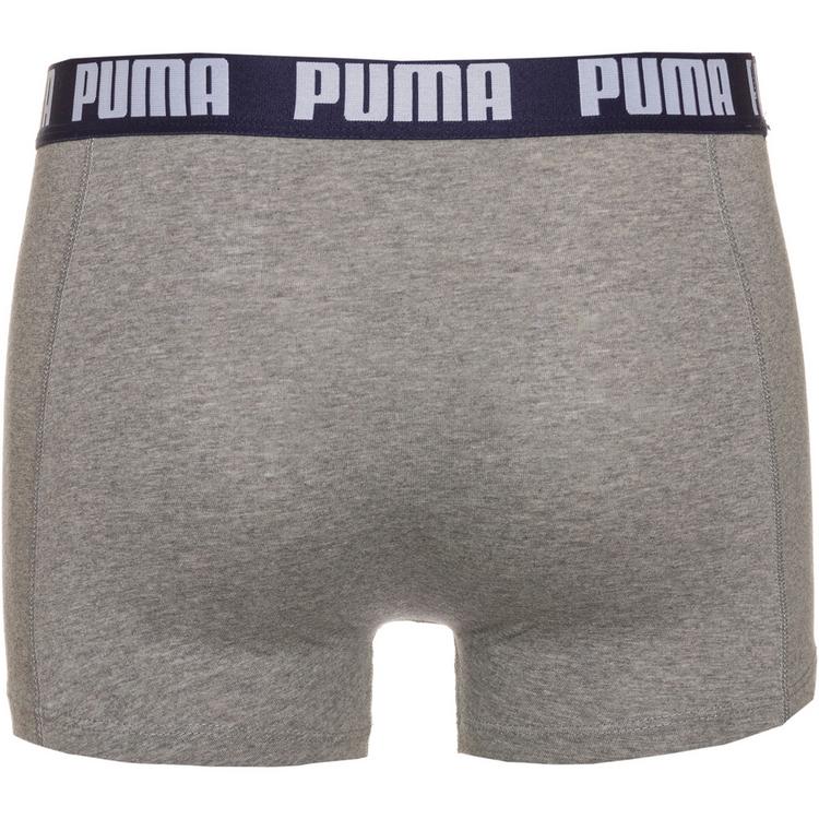 PUMA PUMA Basic Unterhose Herren - blau-grey melange - 2 | SportScheck