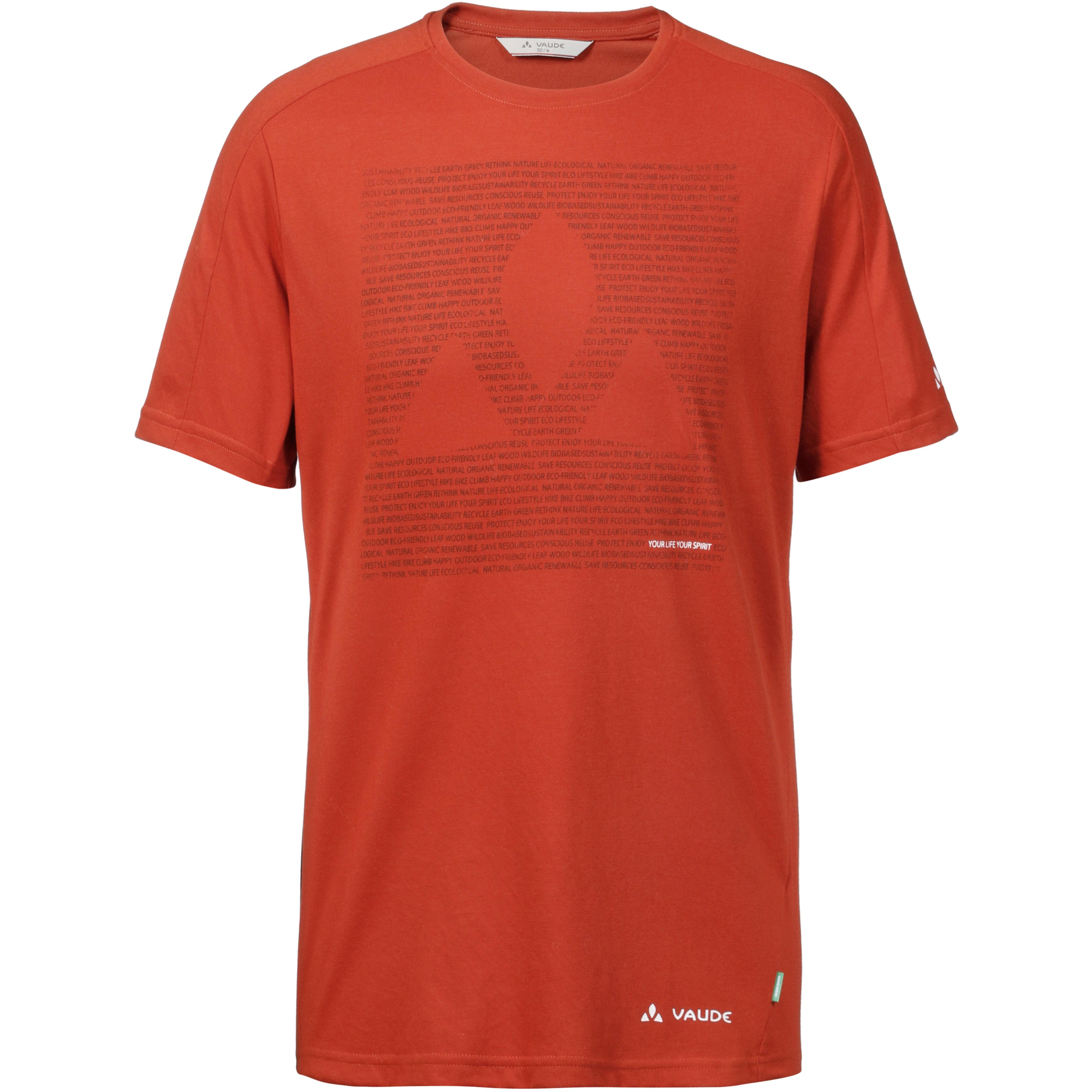 VAUDE T-Shrt Men's Gleann T-Shrt (1-tlg) Grüner Knopf