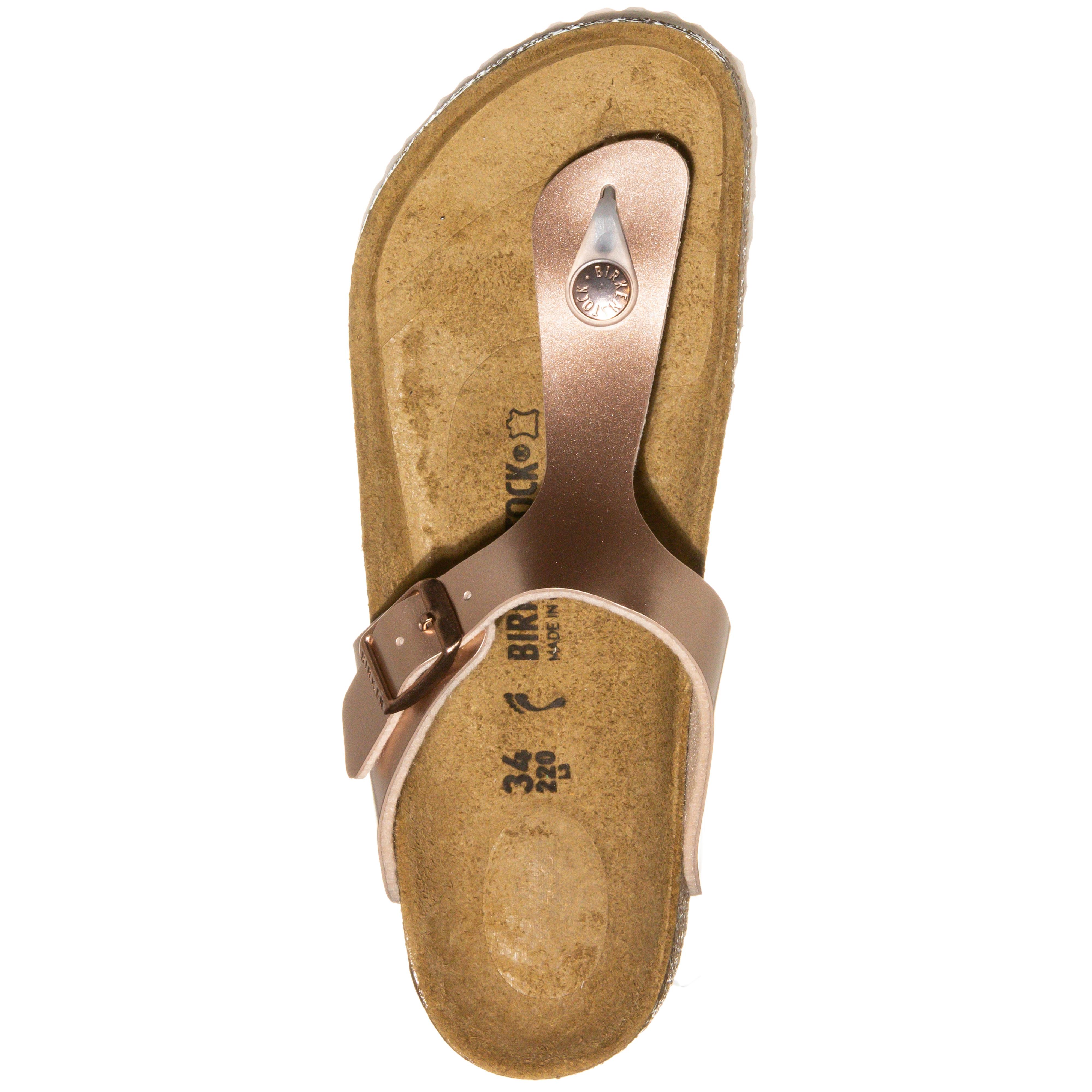 Birkenstock GIZEH BF Zehentrenner Madchen electric metallic copper im Online Shop von SportScheck kaufen