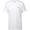 Vans Left Chest Logo T-Shirt Herren - white-black
