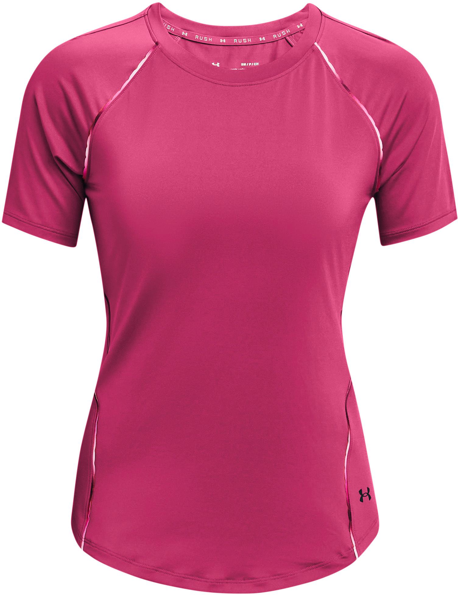 Image of Under Armour Rush Scallop SS Funktionsshirt Damen