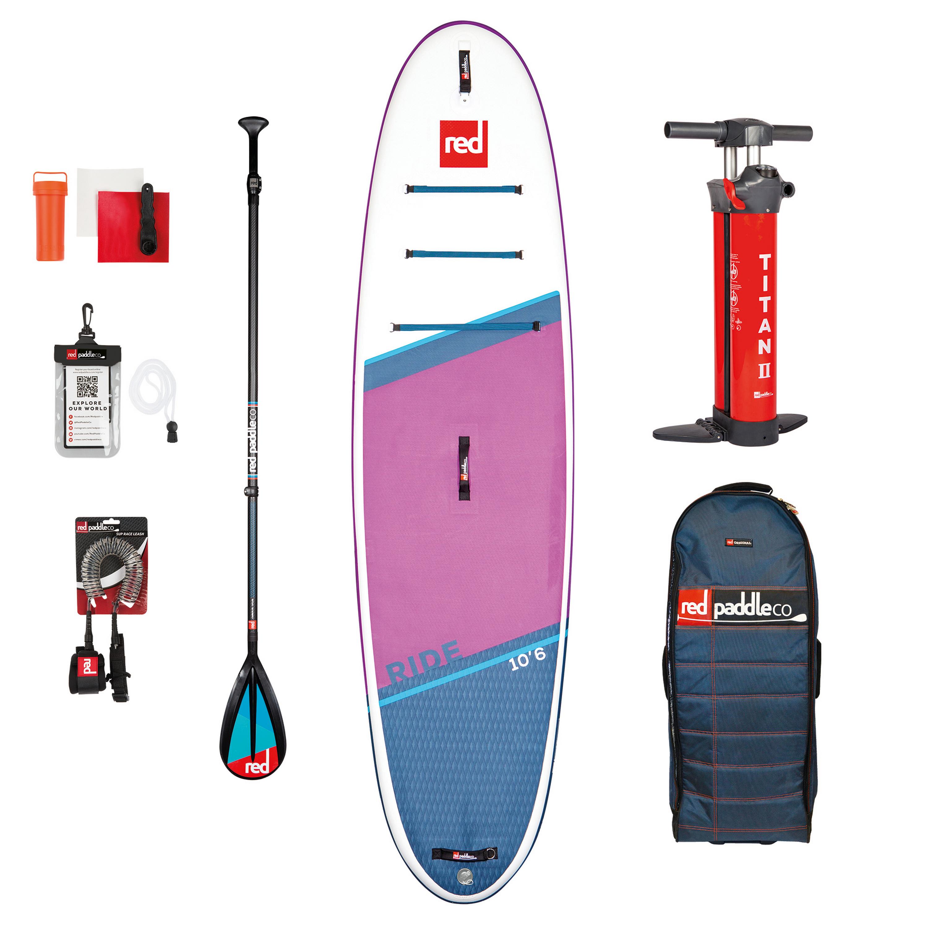 Image of Red Paddle RIDE SE 10'6"X32"X4,7" MSL SPECIAL+ SET SUP Sets