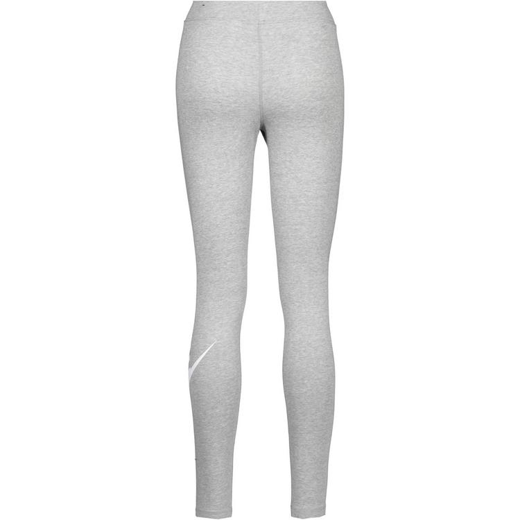 Nike Nike NSW Essential Leggings Damen - dk grey heather-white - 0 | SportScheck