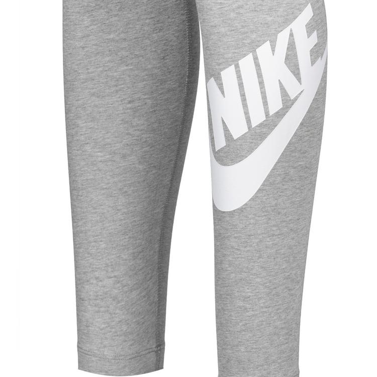 Nike Nike NSW Essential Leggings Damen - dk grey heather-white - 0 | SportScheck