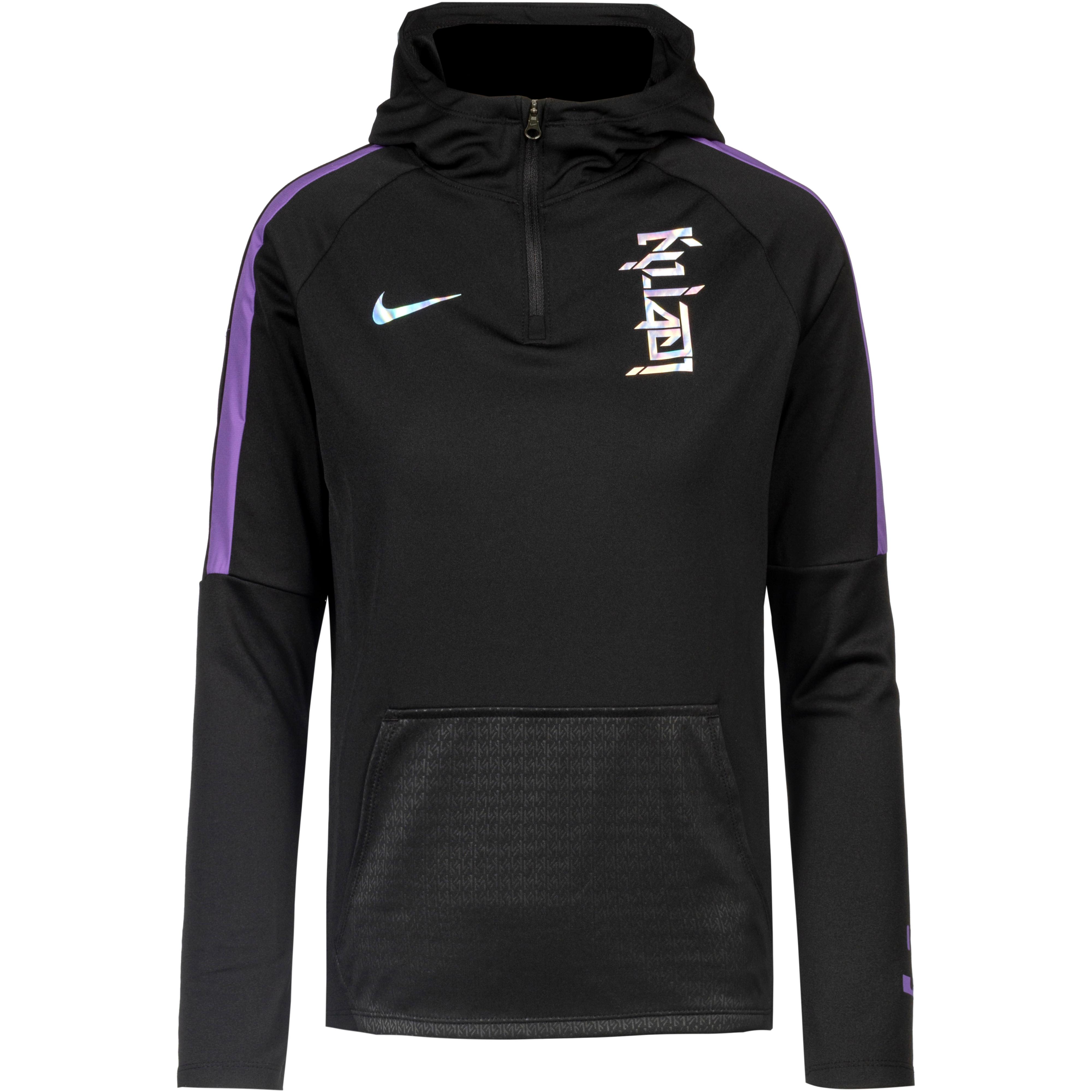 Nike Kylian Mbappe Hoodie Kinder Black Fierce Purple Hologram Im Online Shop Von Sportscheck Kaufen