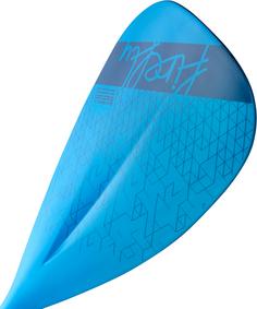 Rückansicht von FIREFLY SUP-Paddel SUP PADDLE FIBREGLAS SUP Paddel blue-bluelight