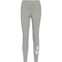 Nike Sportswear Essential Leggings Damen dk grey heather-white