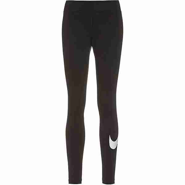 Nike NSW Essential Leggings Damen black-white