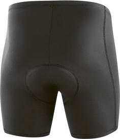 Rückansicht von Gonso SITIVO kompakte Sitzposition Fahrradunterhose Herren black-bright green