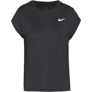 Nike Court Victory Tennisshirt Damen black-white