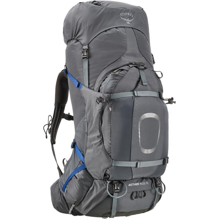 Osprey Osprey Aether Plus 70 Trekkingrucksack Herren - eclipse grey - 0 | SportScheck