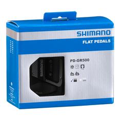 Rückansicht von Shimano PD-GR500 Pedal schwarz