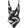 Seafolly New Wave Badeanzug Damen - black