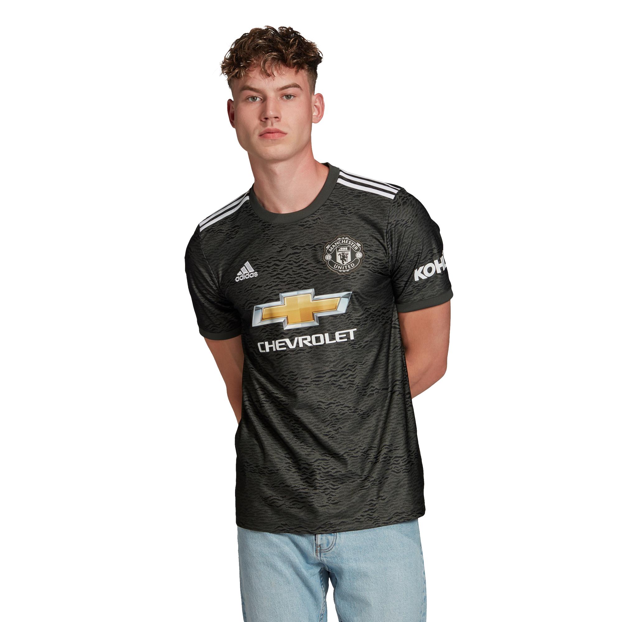 Adidas Manchester United 20 21 Auswarts Trikot Herren Legacy Green Im Online Shop Von Sportscheck Kaufen