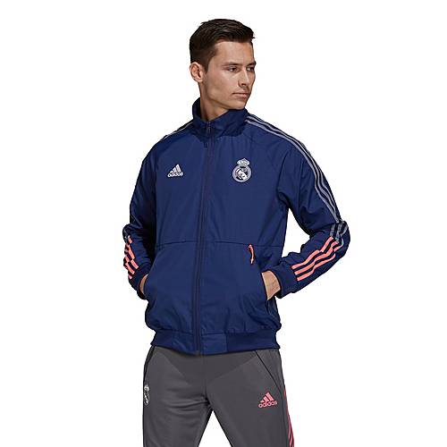 Offizielles Merchandise Real Madrid Herren Trainingsjacke im Retro-Design 
