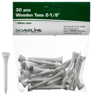 Silverline Golf Holz 2 1/8" Tees weiß
