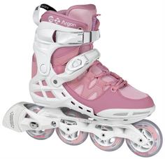 POWERSLIDE Argon Rose 80 Fitness Skates Damen rosa