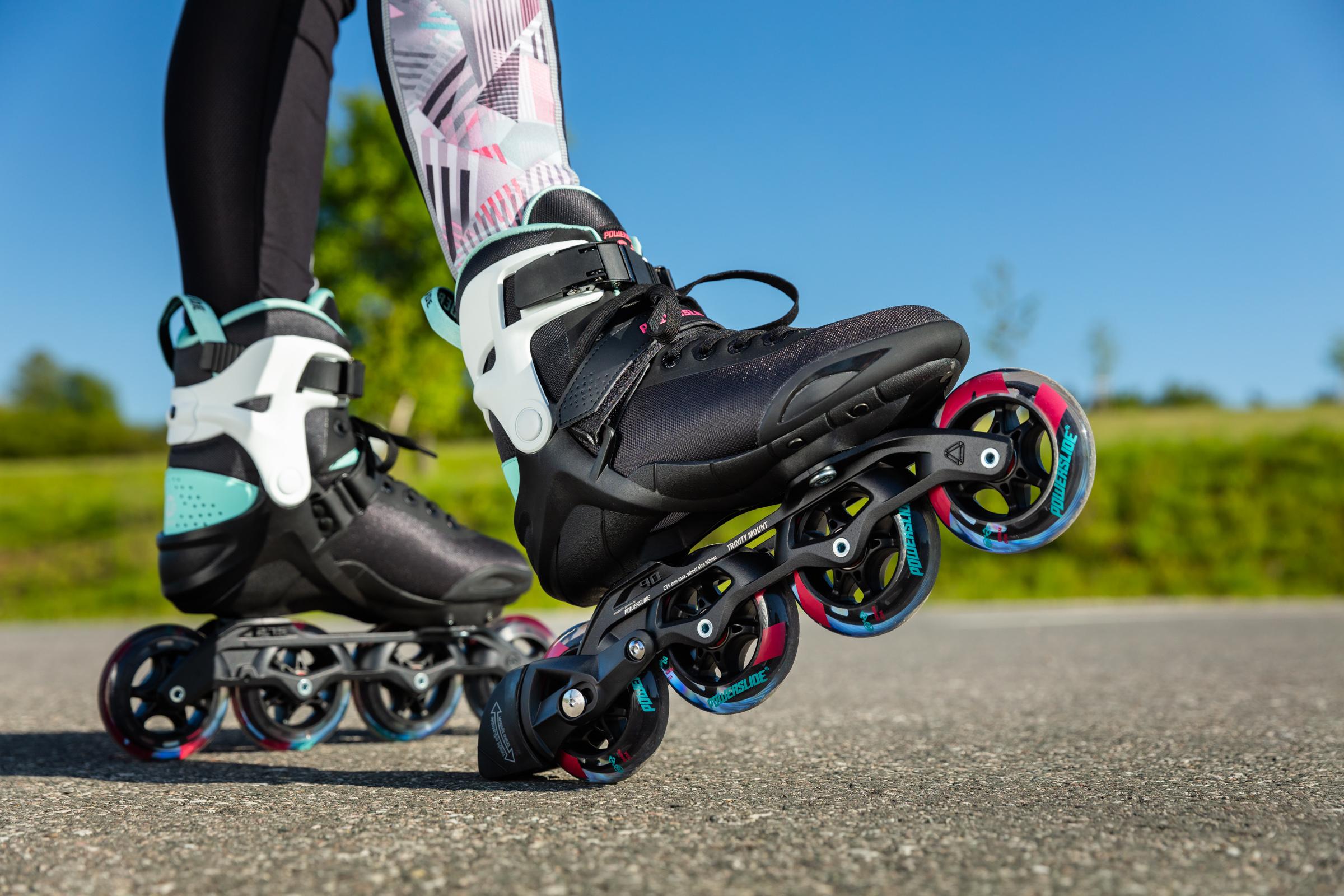 Thumbnail - POWERSLIDE Radon Teal 90 Fitness Skates Damen