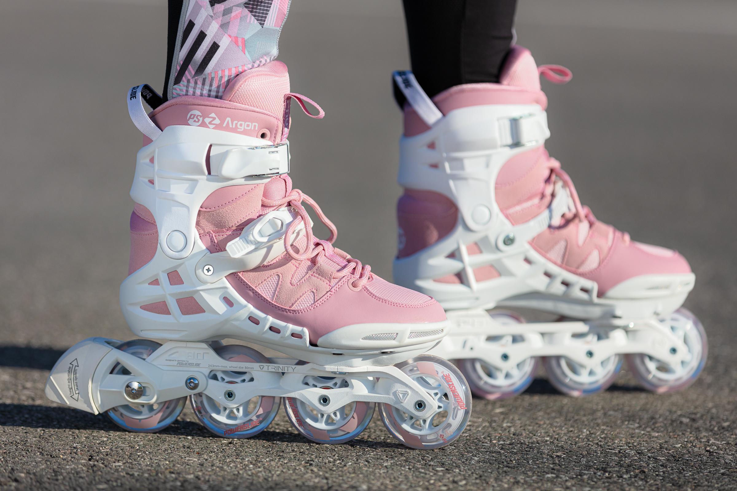 Thumbnail - POWERSLIDE Argon Rose 80 Fitness Skates Damen