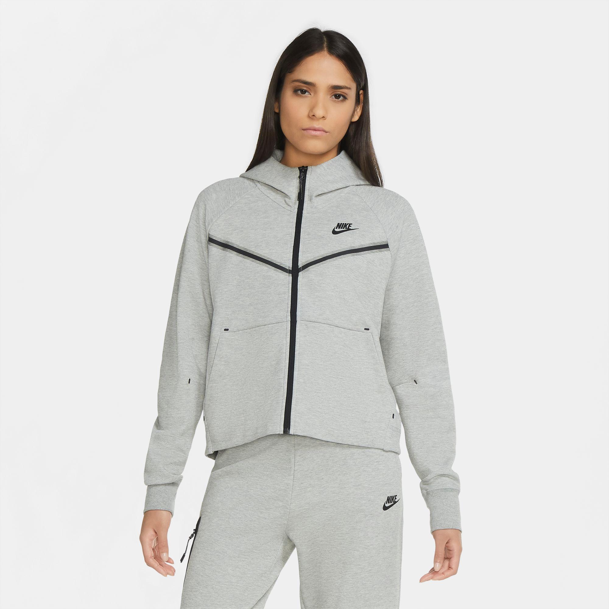 nike sweatjacke grau damen