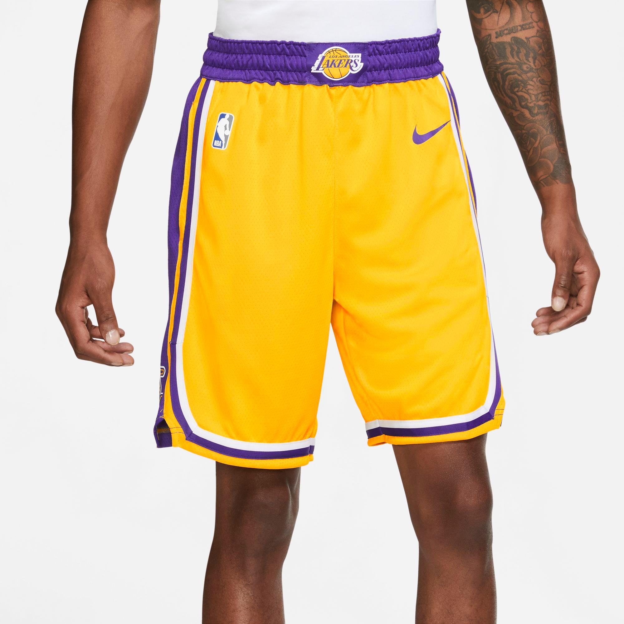 Lakers on sale shorts purple