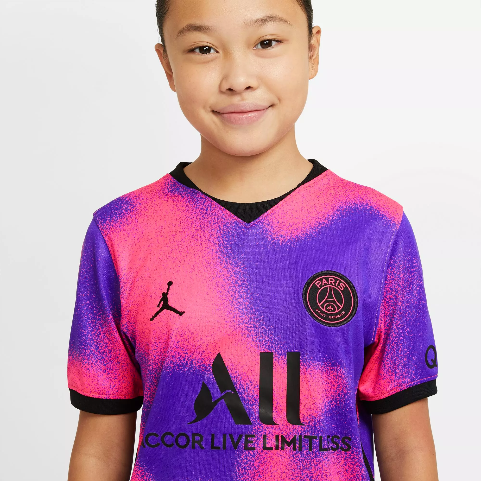 Nike Paris Saint Germain Jordan 20 21 4th Trikot Kinder Hyper Pink Black Im Online Shop Von Sportscheck Kaufen