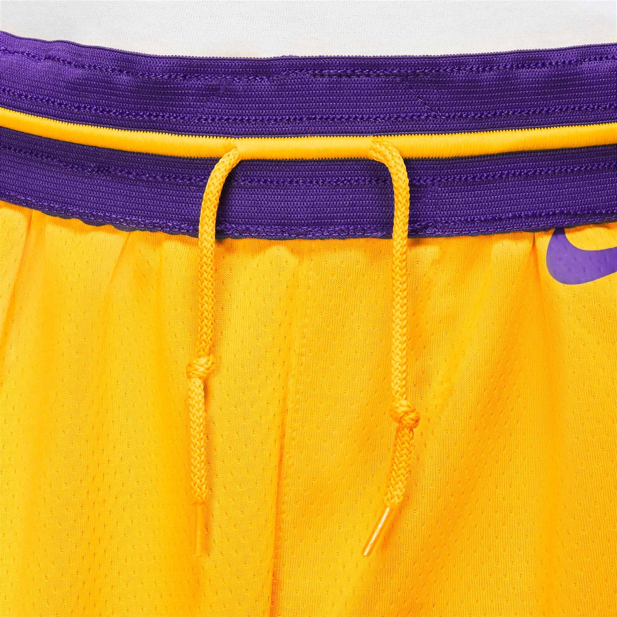 Lakers clearance yellow shorts